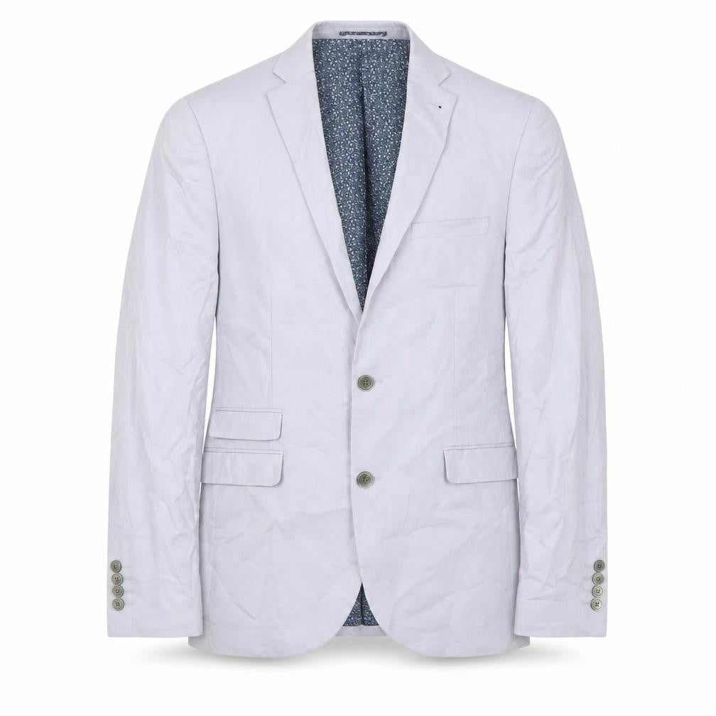 Next Men’s Grey Cotton Blazer Jacket 40R Regular Fit