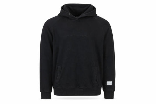 Santo Ammo Men’s Black Pullover Hoodie L Graphic Angel Print