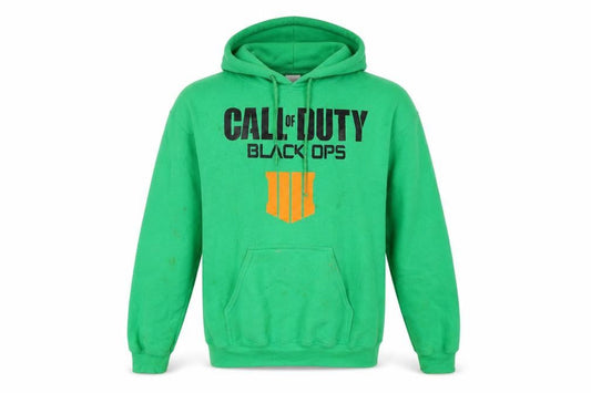 Gildan Men’s Green Call of Duty Black Ops Pullover Hoodie Size S