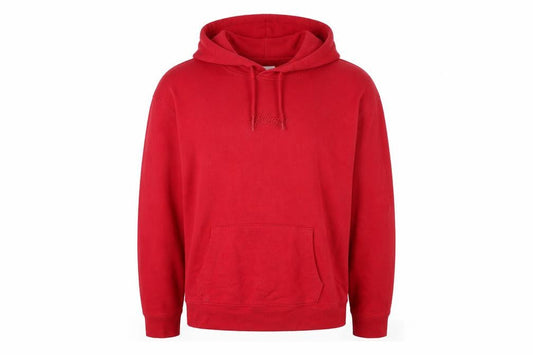 Hollister Men’s Red Pullover Hoodie XL Logo Fleece Casual
