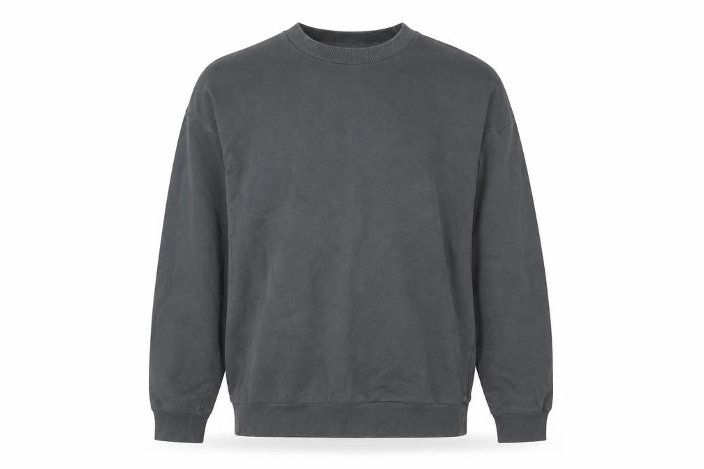 ASOS Men’s Grey Pullover Sweatshirt Size S Crew Neck Fleece Cotton