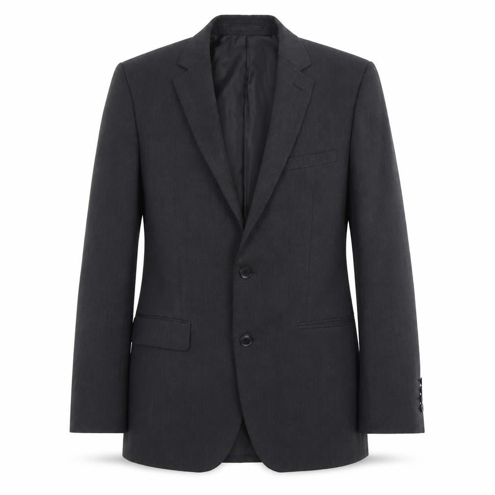 Fellini Traveller Men's Grey 36R Blazer Jacket Single-Breasted