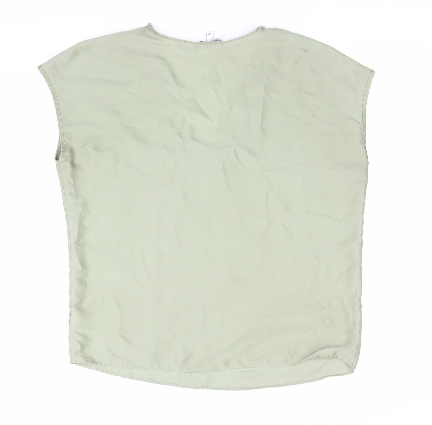 Next Women’s Petite Green Lace V-Neck Sleeveless Blouse Size 8