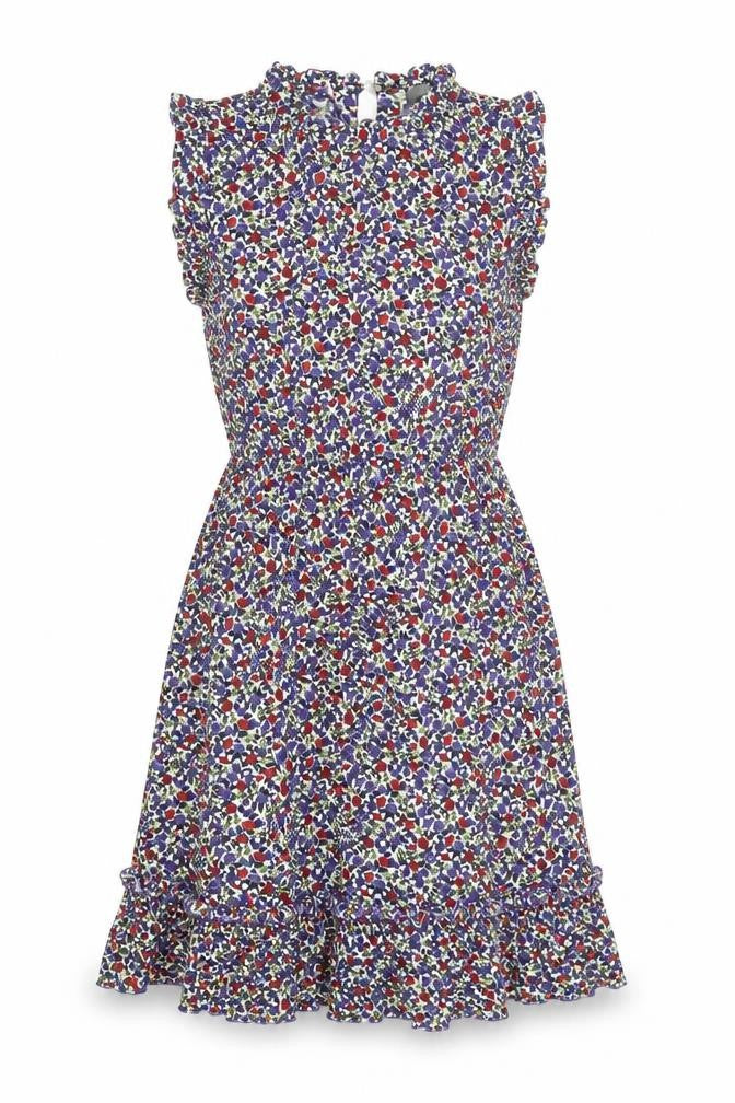 Oasis Womens Multicoloured Floral A-Line Dress Size 10
