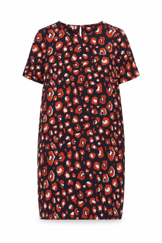 Marks & Spencer Women’s Multicoloured Animal Print Shift Dress Size 10
