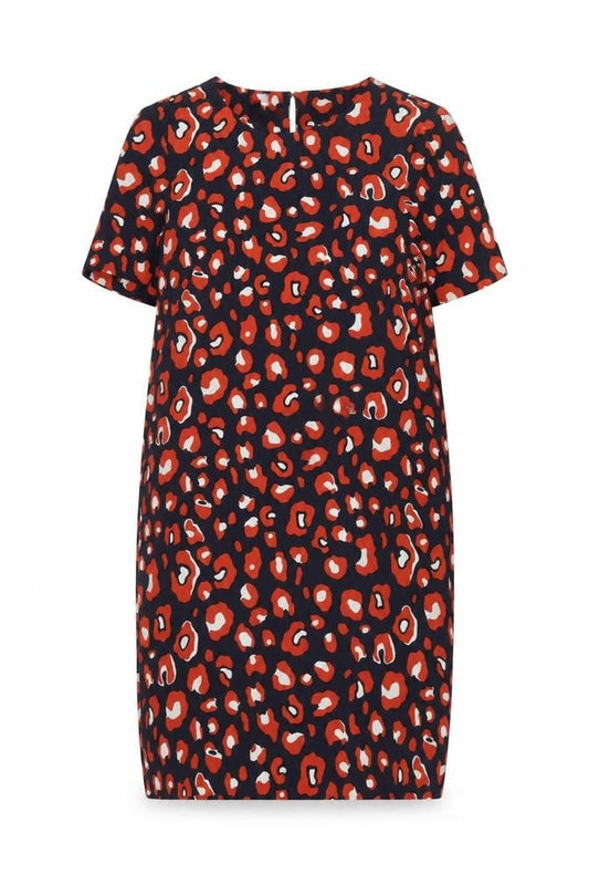 Marks & Spencer Women’s Multicoloured Animal Print Shift Dress Size 10