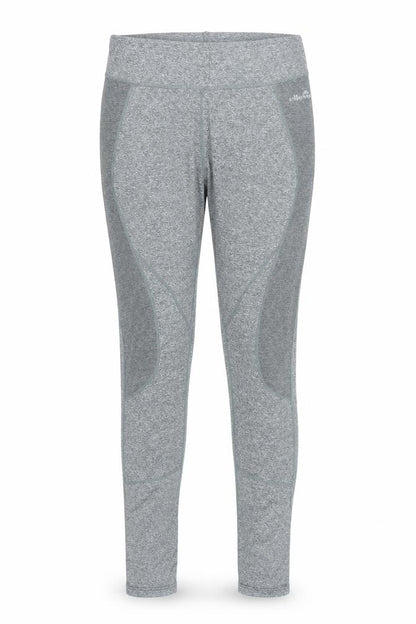 Front view of Ellesse women’s grey, size UK 10 slim, fit activewear leggings