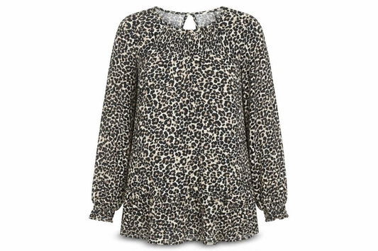 Tu Women’s Multicoloured Leopard Print Shift Dress Size 14