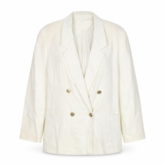 Debenhams Women Ivory Double-Breasted Blazer Jacket UK 16