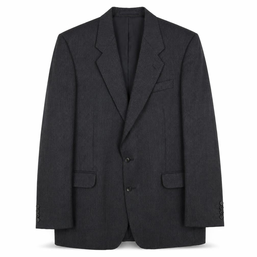 Centaur Men's Grey Wool Blazer Jacket 42L Classic Formal Wear