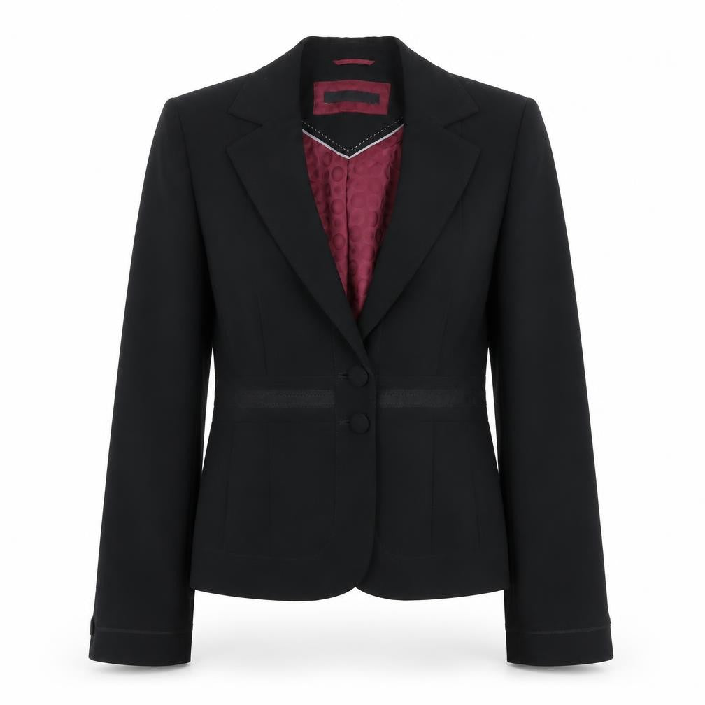 Next Women’s Black Suit Jacket Size 10 Two-Button Workwear Blazer