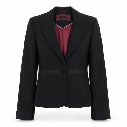Next Women’s Black Suit Jacket Size 10 Two-Button Workwear Blazer