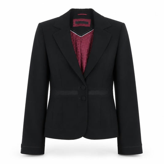 Next Women’s Black Suit Jacket Size 10 Two-Button Workwear Blazer