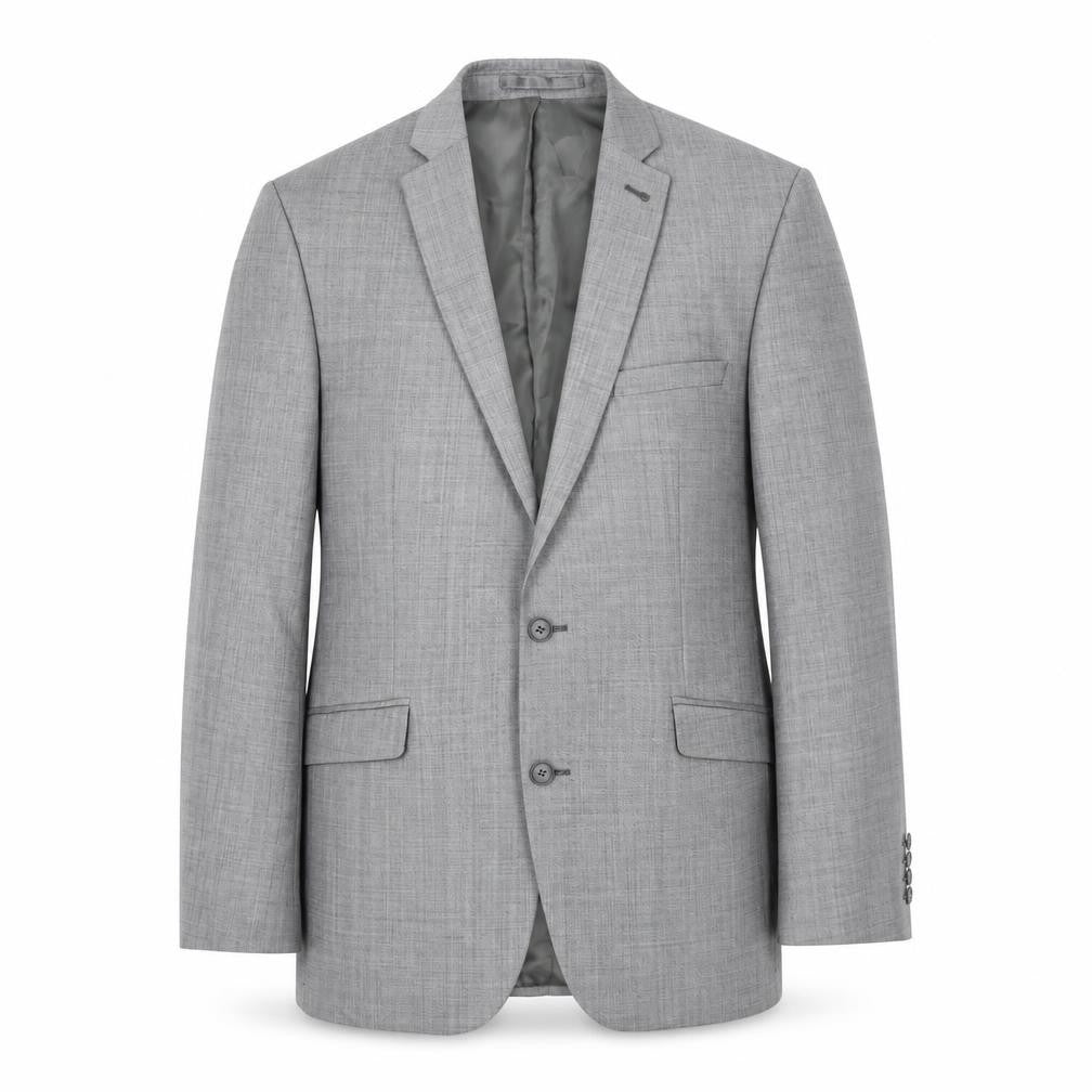 Racing Green Men's Grey Wool Blend Blazer Jacket 40in Chest Regular Fit