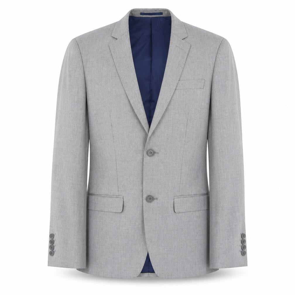 River Island Men’s Grey Slim Fit Blazer Jacket UK 36R