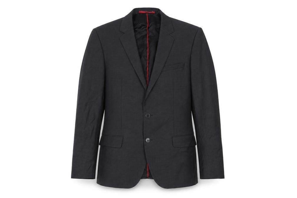 Hugo Boss Men’s Black Size 50 UK Blazer Jacket Notch Lapel
