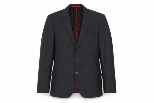 Hugo Boss Men’s Black Size 50 UK Blazer Jacket Notch Lapel