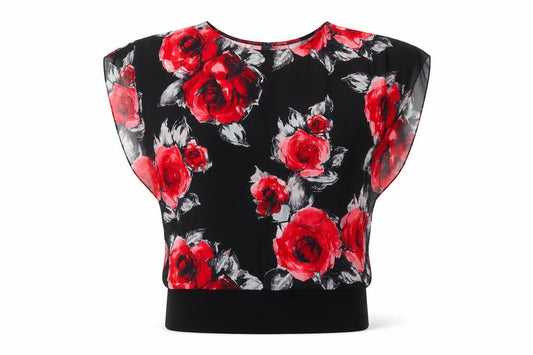 Quiz Women’s Multicoloured Floral Tunic Blouse Size 12