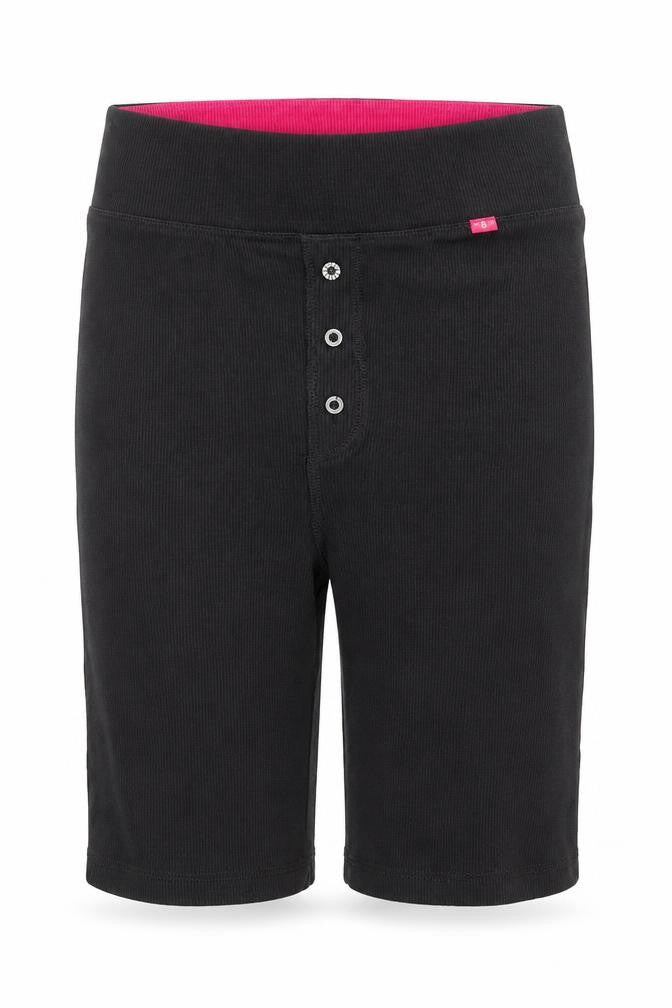 Marks & Spencer Women Black XS Biker Shorts Stretch Cotton