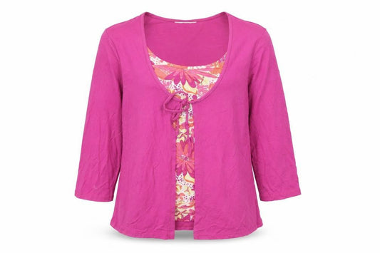 Marks & Spencer Womens Pink Floral Tunic Blouse UK 12