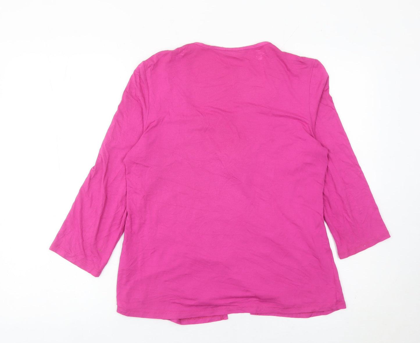 Marks and Spencer Womens Pink Floral Tunic Blouse UK 12