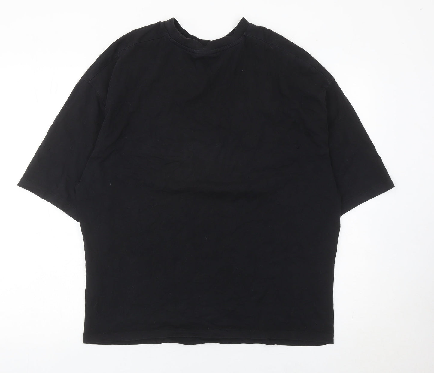 ASOS DESIGN Women's Black Butterfly Graphic T-Shirt Size M