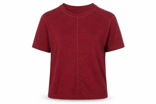 Marks and Spencer Womens Red Basic Short Sleeve T-Shirt S