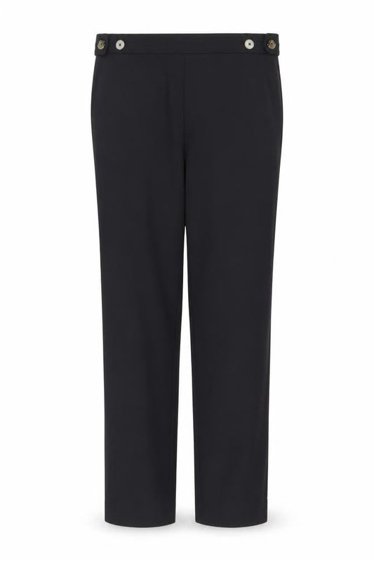 Massimo Dutti Womens Black Slim Dress Pants Size 12 Workwear