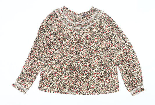 Marks and Spencer Women’s Multicoloured Cotton Blouse Size 18