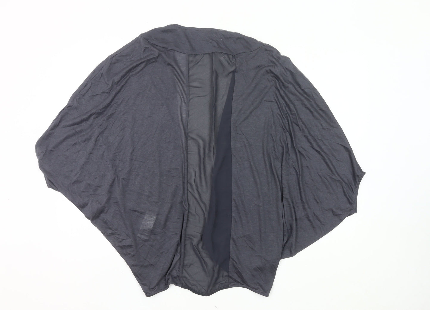 Warehouse Women’s Grey Kimono Style Blouse UK 12 Relaxed Fit