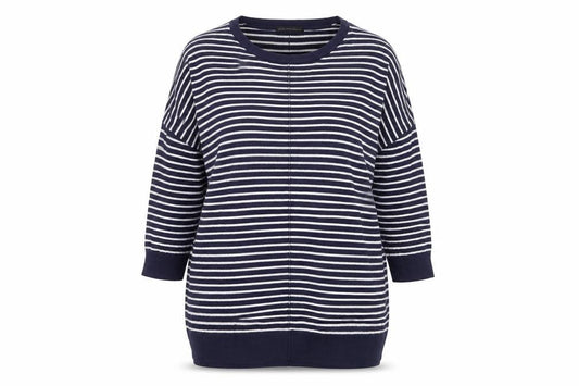 Marks and Spencer Women’s Blue Striped Tunic Top Size 12