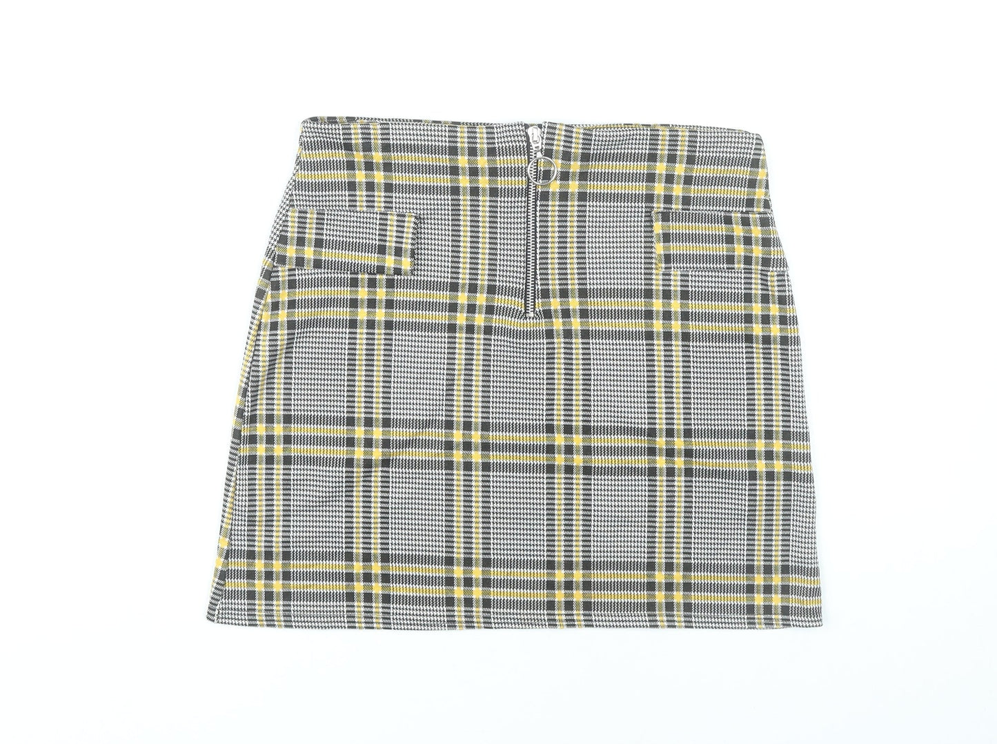 Quiz Women’s Multicoloured Plaid Short Pencil Skirt Size 12