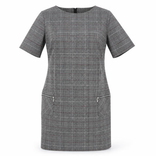 Apricot Women’s Grey Check Shift Dress UK 12 Workwear Business