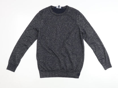 Additional front view of Crew Clothing Women’s Grey, size UK 8, Knit jumper