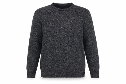 Front view of Crew Clothing Women’s Grey, size UK 8, Knit jumper