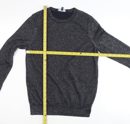 Back view of Crew Clothing Women’s Grey, size UK 8, Knit jumper