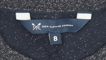 Additional view of Crew Clothing Women’s Grey, size UK 8, Knit jumper