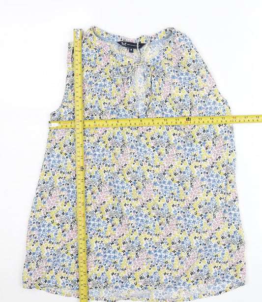 Crew Clothing Women’s Multicoloured Floral A-Line Skirt Size 6