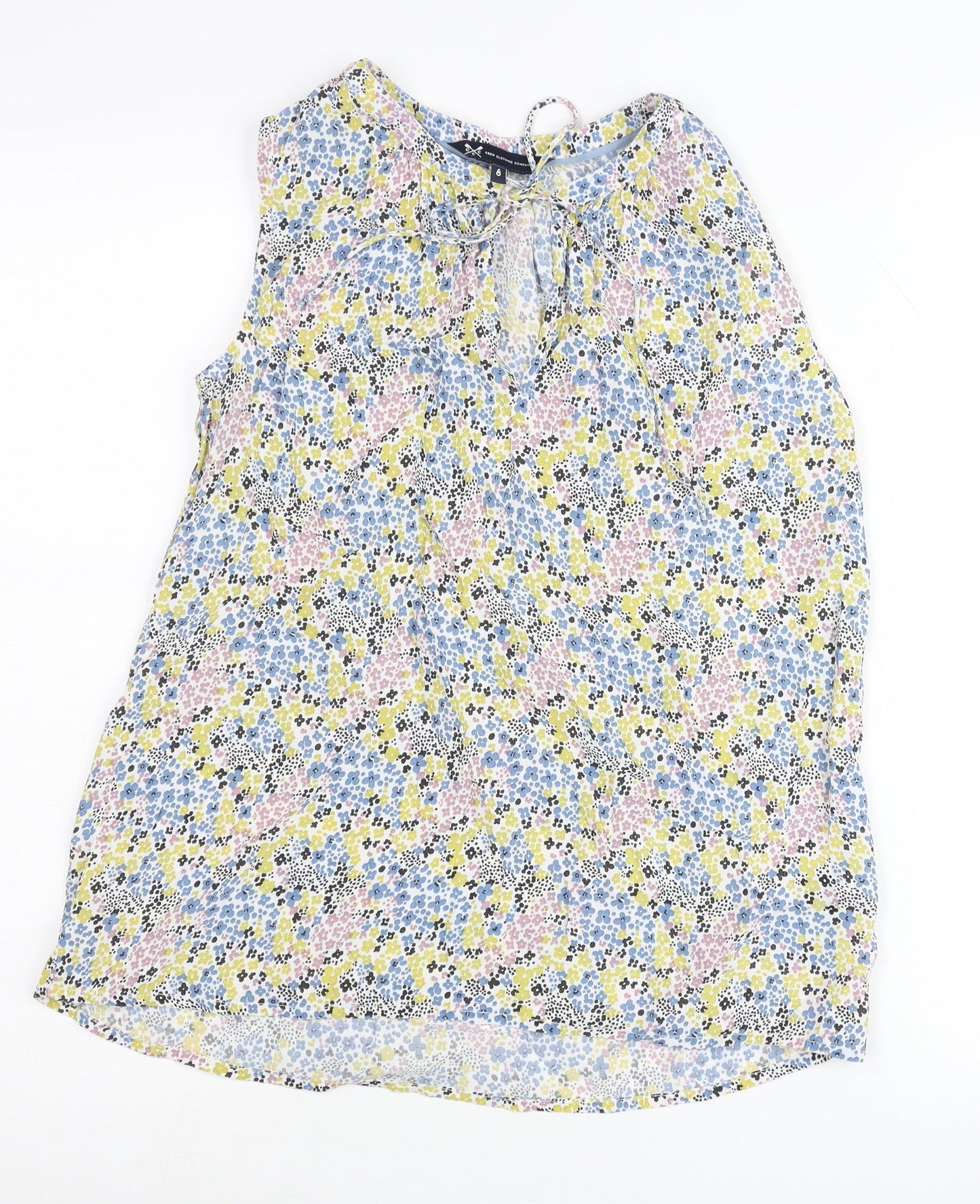 Crew Clothing Women’s Multicoloured Floral A-Line Skirt Size 6
