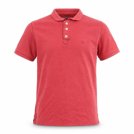 FatFace Men’s Red Cotton Polo Shirt Size M Short Sleeve Casual