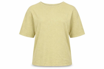 Yarnworks Womens Gold Glitter Knit Pullover Jumper Size S