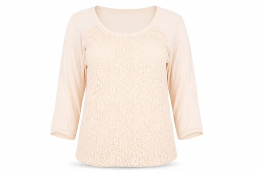 Marks and Spencer Autograph Women’s Beige Lace Blouse UK 14
