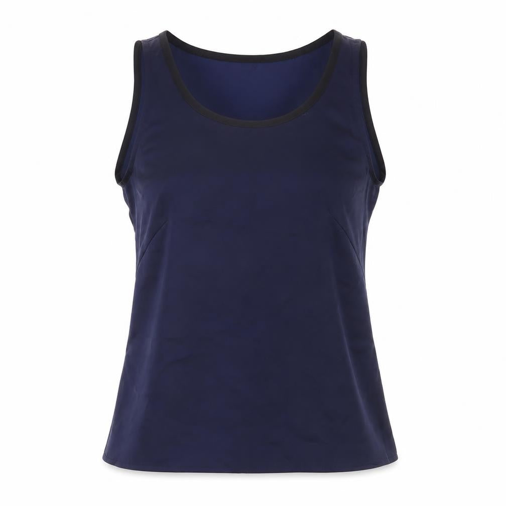 H&M Women’s Blue Tank Top Size 4 Sleeveless Scoop Neck Basic
