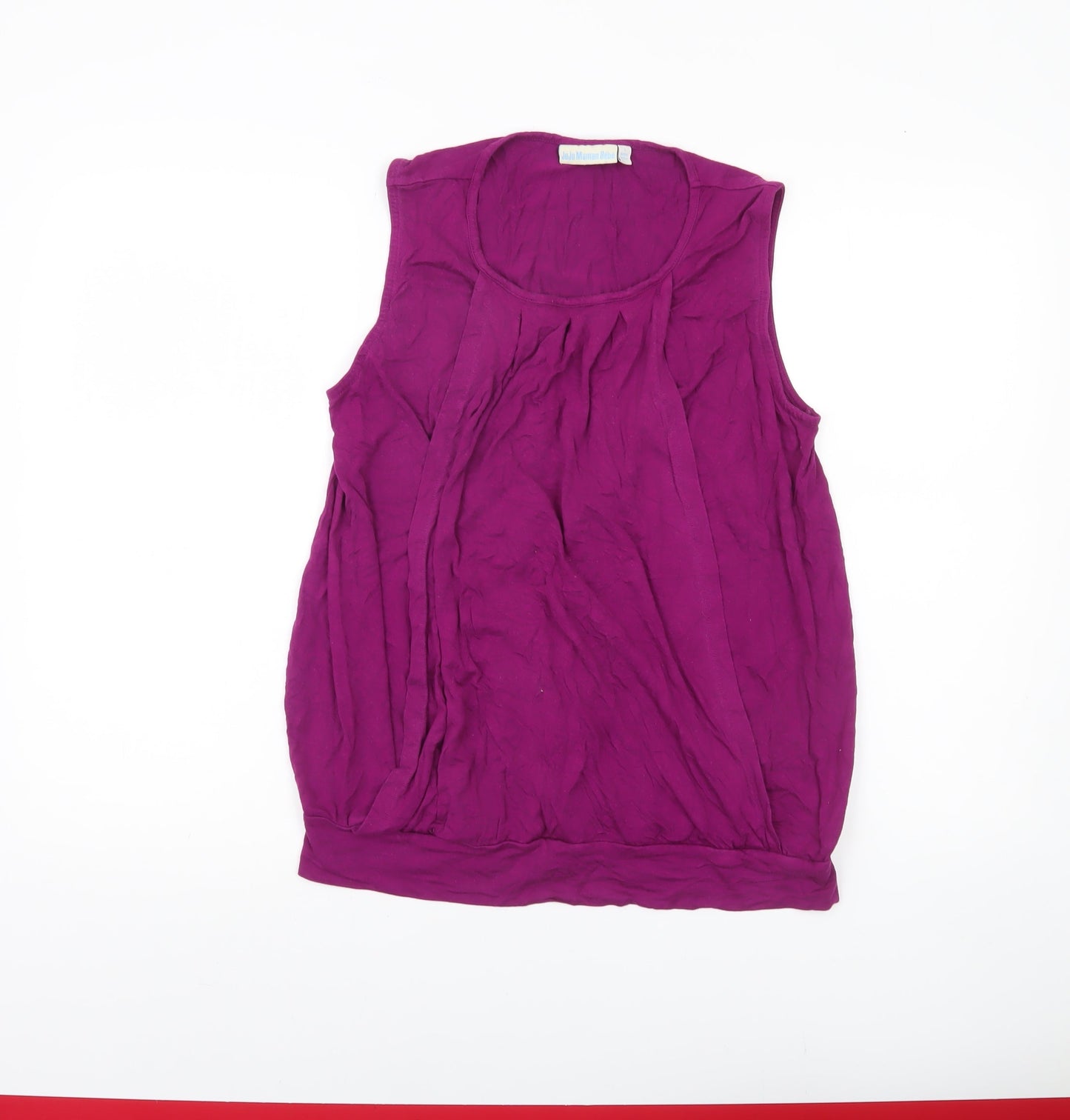 JoJo Maman Bébé Womens Purple Tank Top Scoop Neck Size S