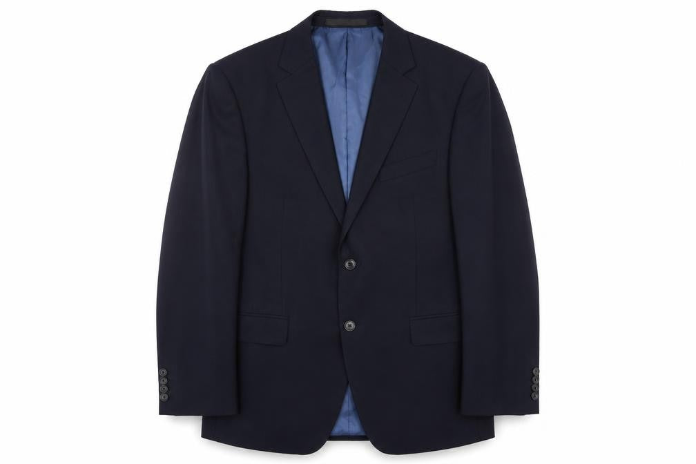 Marks & Spencer Men’s Blue 40in Wool Blend Blazer Jacket