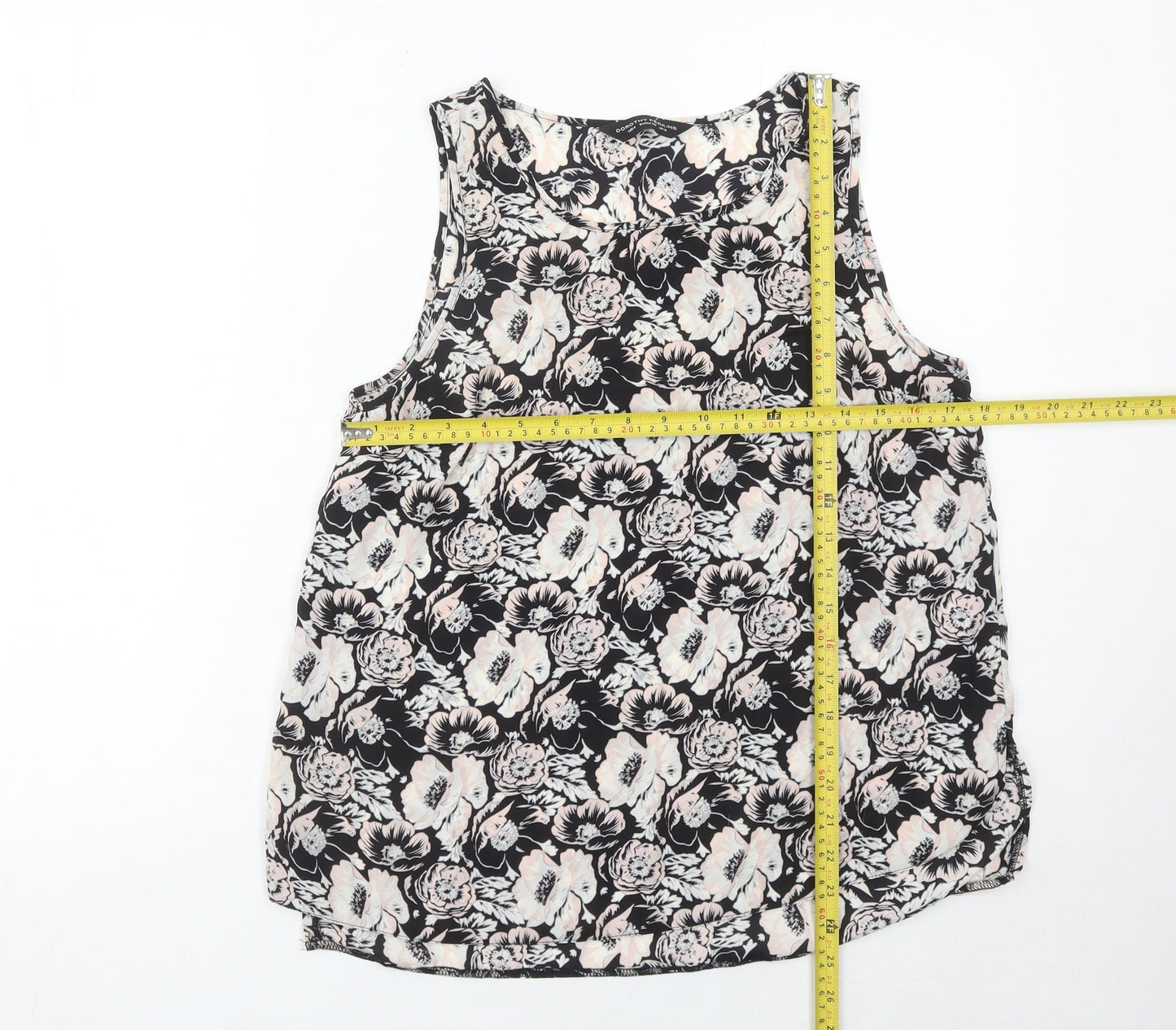 Dorothy Perkins Women’s Multicoloured Floral Tank Top Size 8