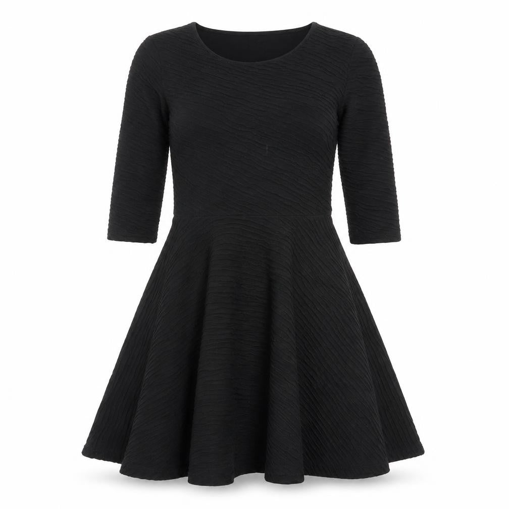 River Island Womens Black Size 12 Fit & Flare Party Dress