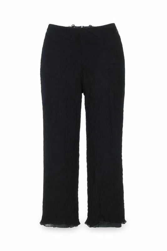 Linea Raffaelli Women’s Black Viscose Dress Pants Size 12 Formal