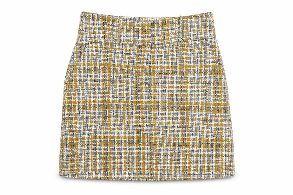 Marks & Spencer Women’s Multicoloured Tweed Skirt UK 14 Workwear
