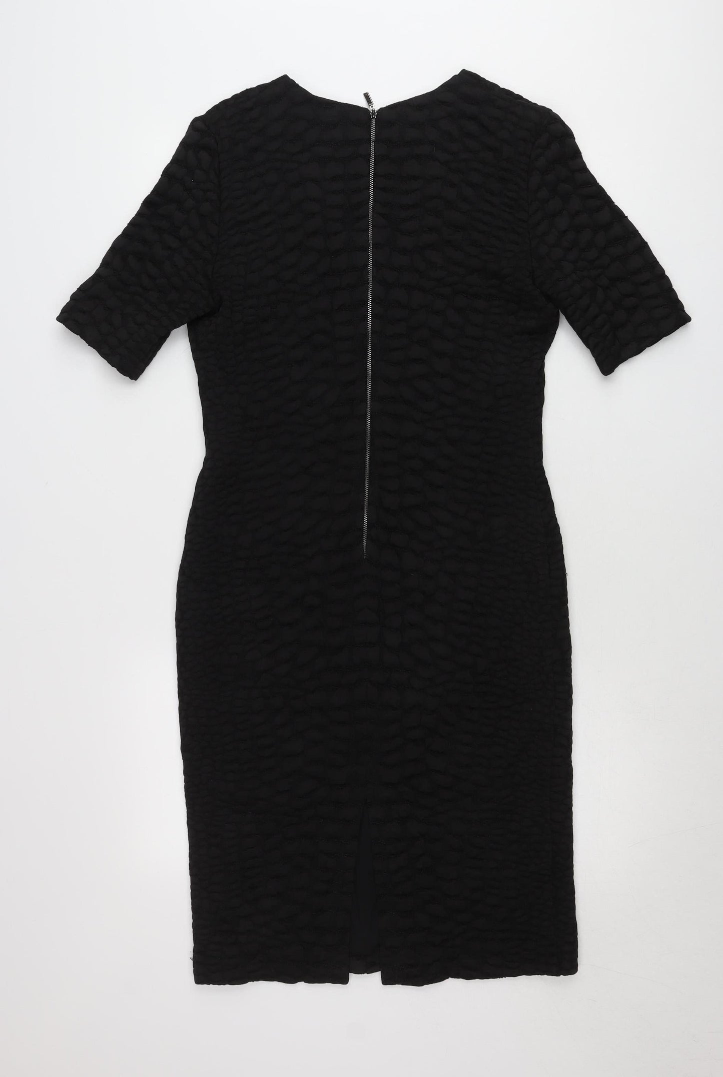 Marks and Spencer Women’s Black Sheath Dress Size 12 V-Neck